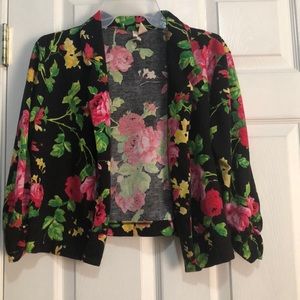 Floral Blazer